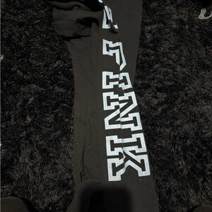 Victoria's Secret PINK Black Sweatpants